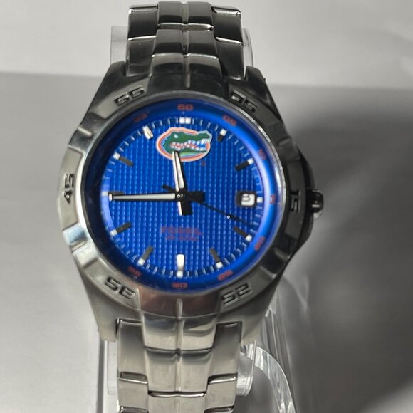 Florida Gators NCAA Stainless-Steel Watch by Fossil NEW (RARE) - Picture 2 of 8